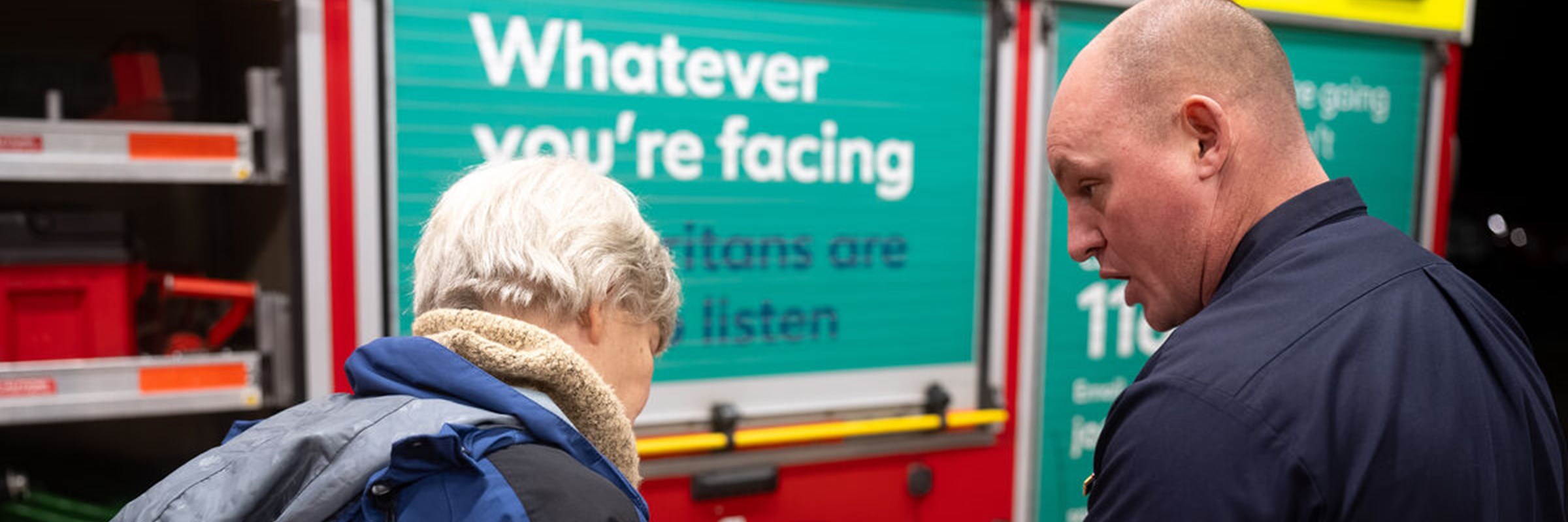 Kate Green, Deputy Mayor at Wythenshawe Fire Station