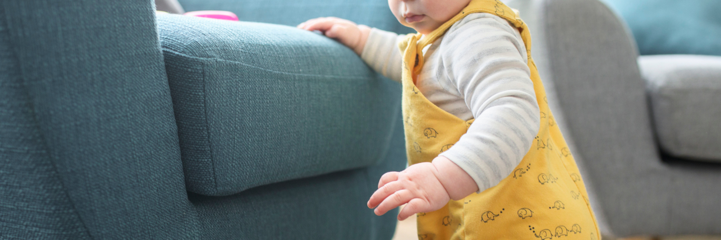 Baby walking