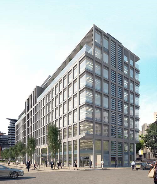 The XYZ building development in Spinningfields