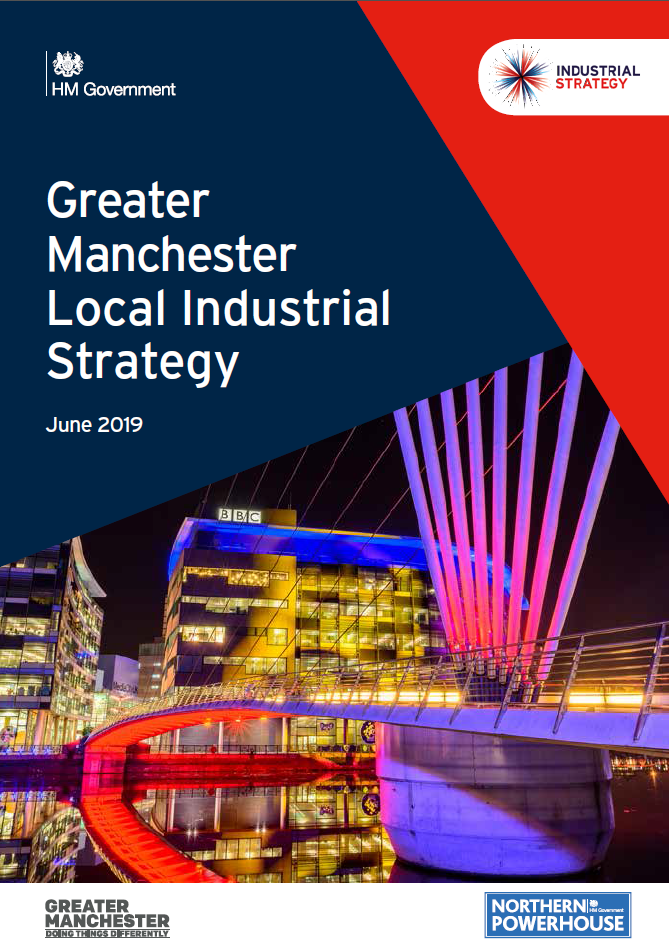 Greater Manchester local industrial strategy - front cover