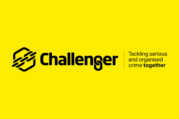 Graphic of Challenge logo - tackling serious and organised crime *together*