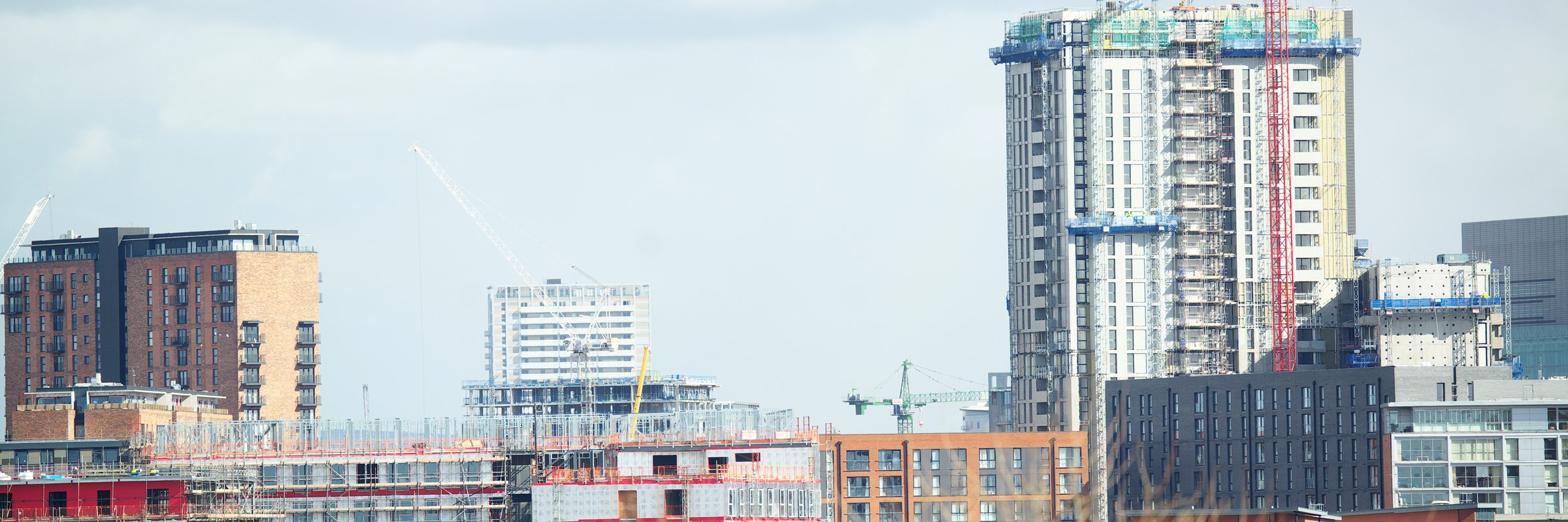 Greater Manchester city centre skyline