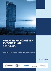 Greater Manchester Export Plan front cover