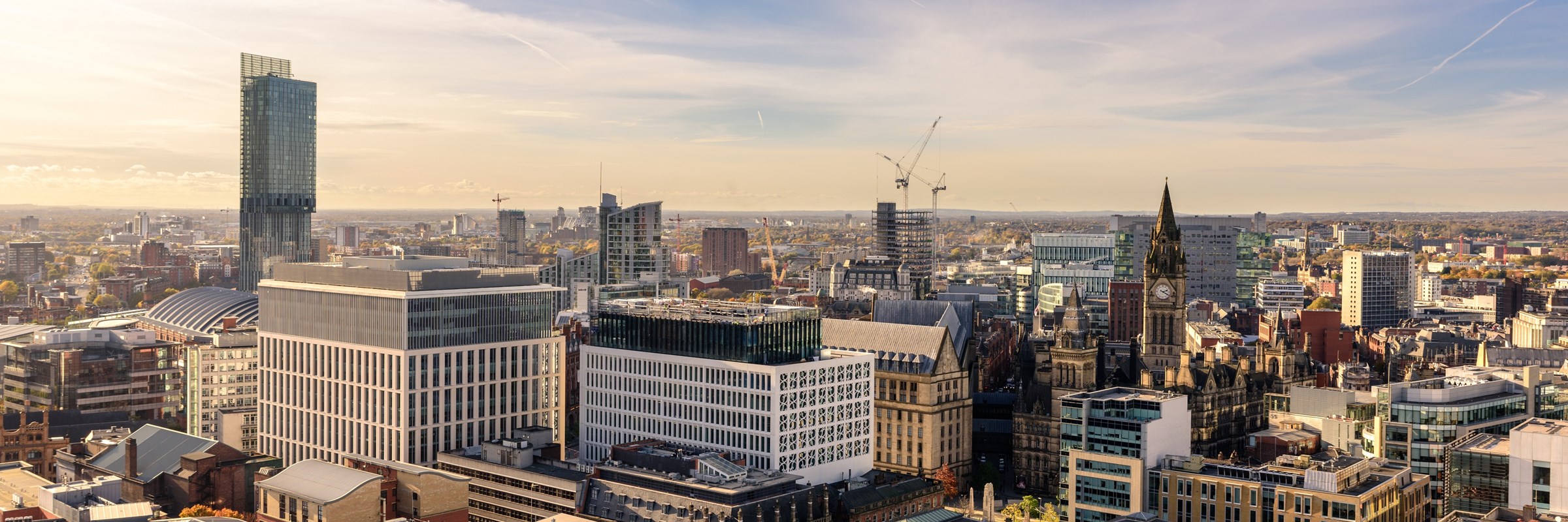 Manchester City skyline