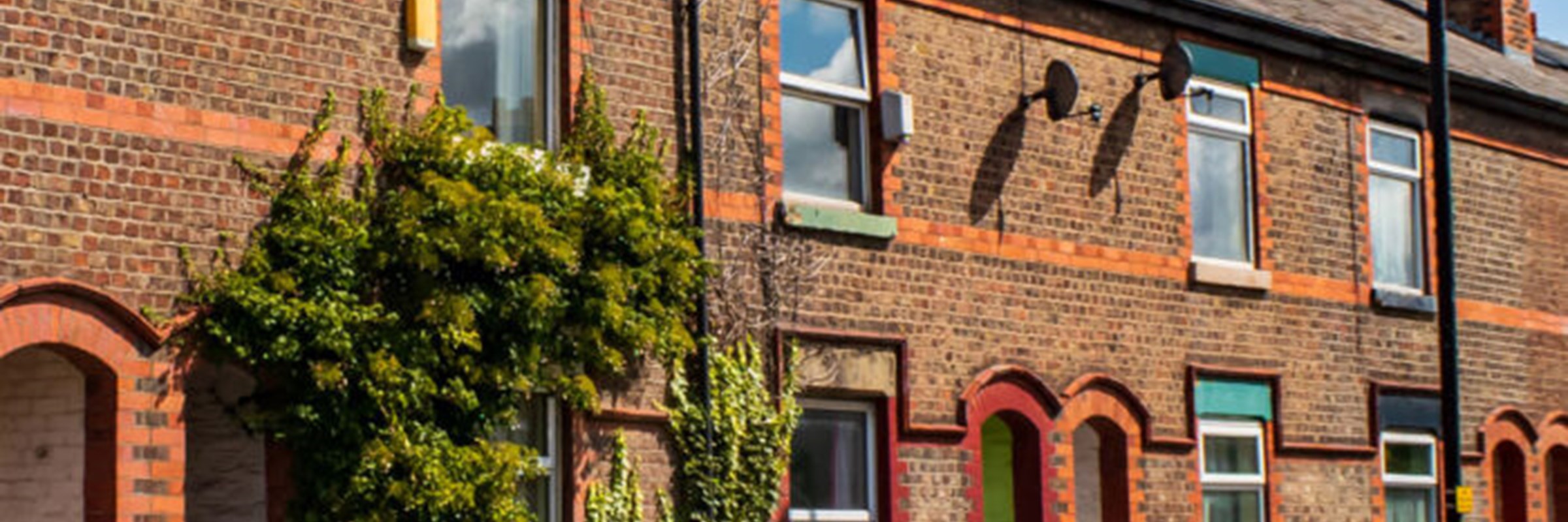 Row of terraced houses