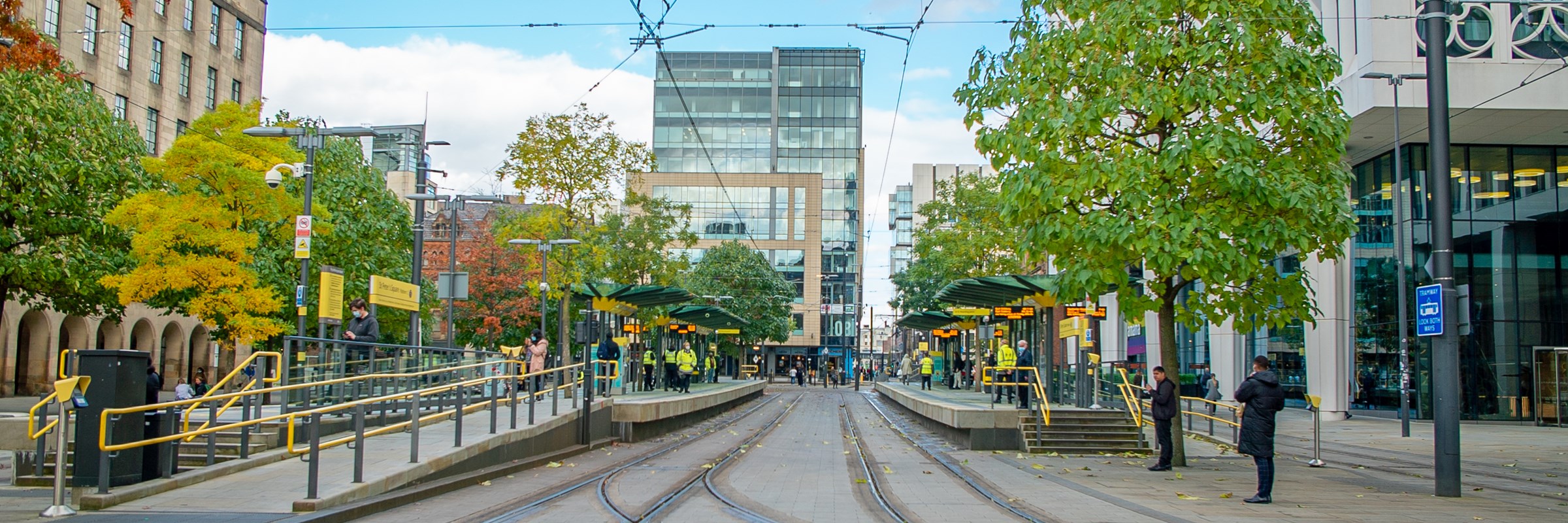 St. Peters Square tram stop