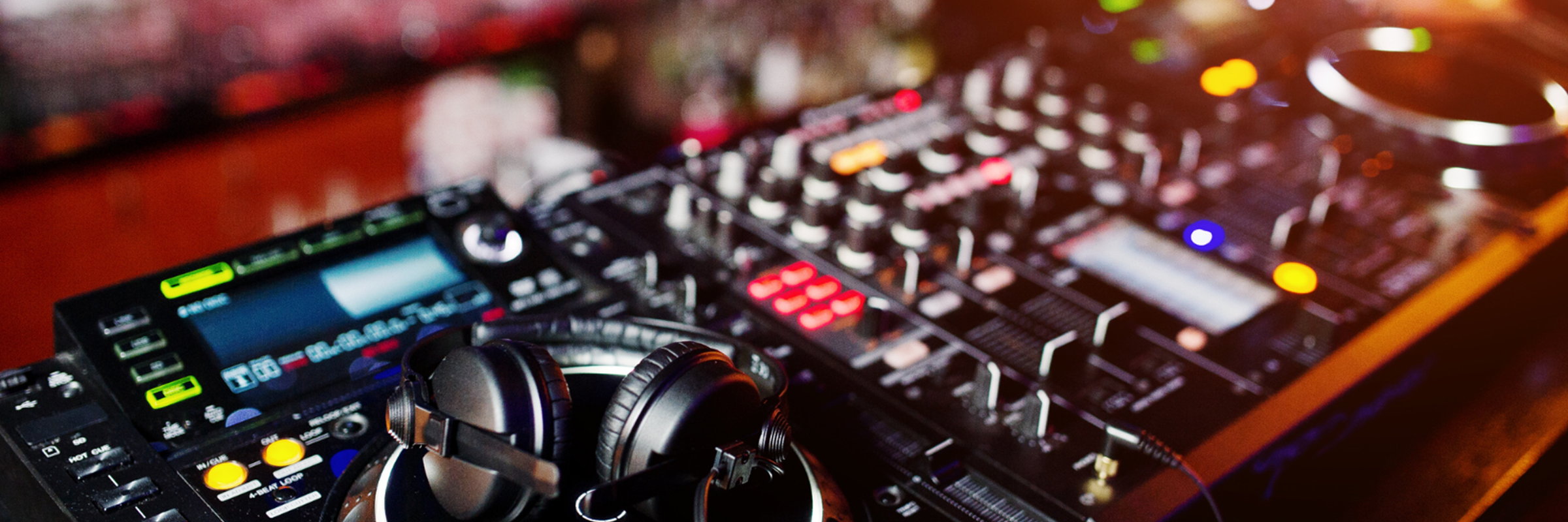 Set of DJ Decks